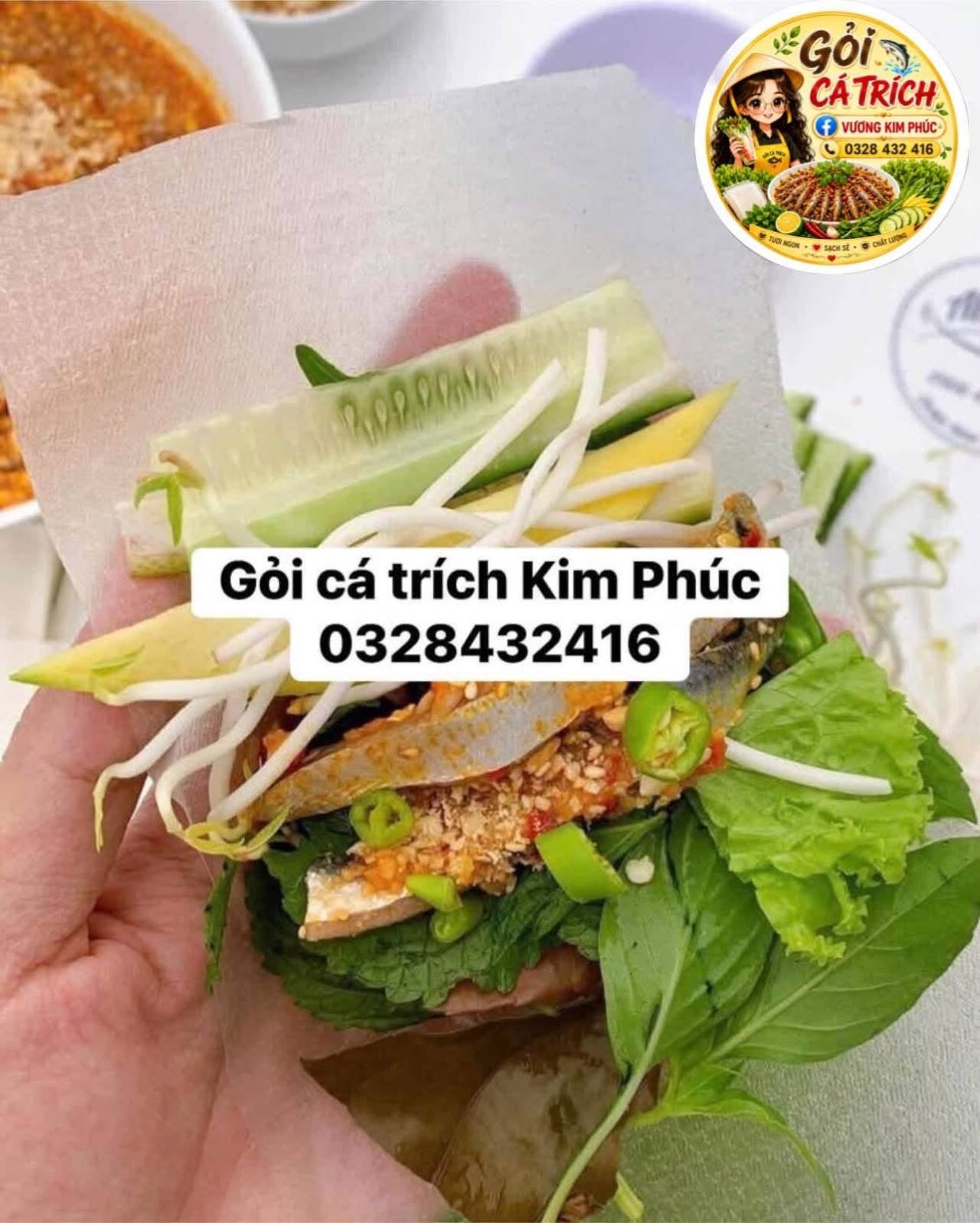 Gỏi cá Trích Kim Phúc